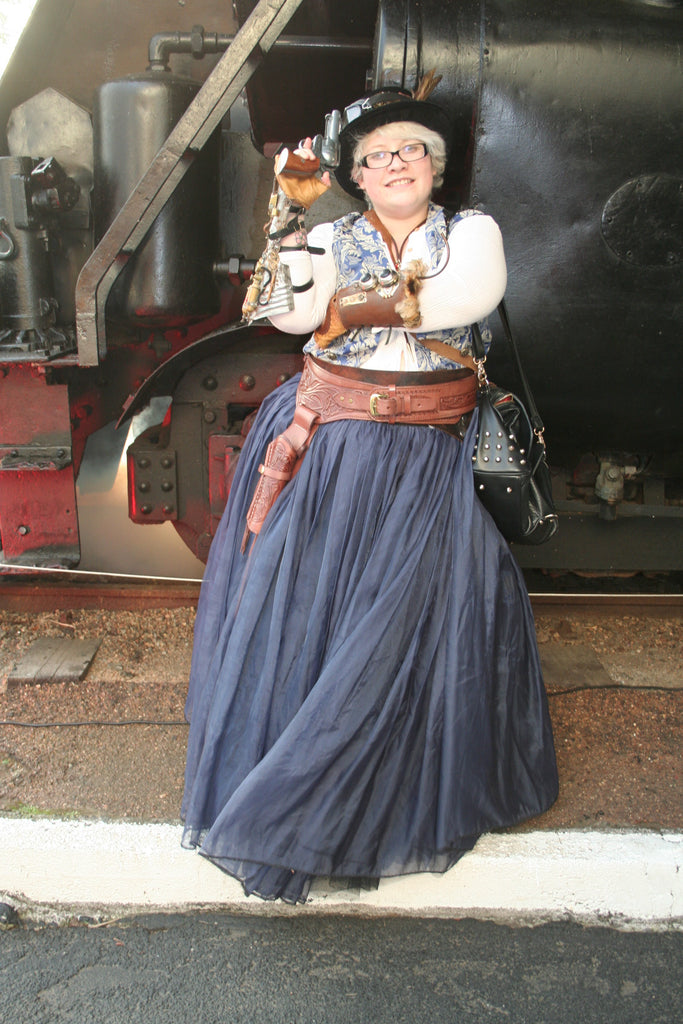 At Steampunk Alley