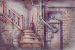 Basement  Cartoon Style (3.5m x 3.5m)