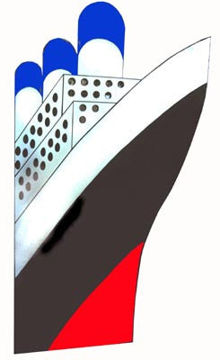 Cruise Ship Cutout (2.4m)
