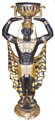 Black/Gold Statue Male Small (H1.35m)