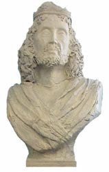Bust English King