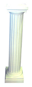 Column (i)  Doric Plastic White (1.24m) [x=2]