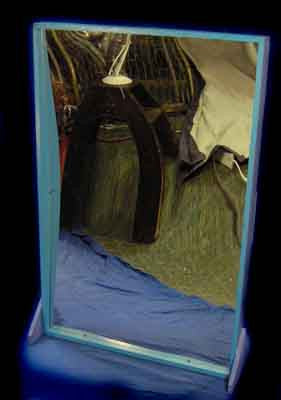 Circus Mirror # 1 Concave / makes taller  (1.3m x 0.9m x 0.33m)