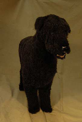 Dog Brown Rowdy (H85cm x D100cm x W30cm)