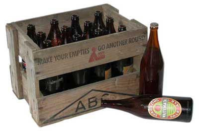 12 Beer Bottles in 1 Crate