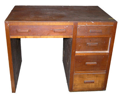 Desk #008 Light Wood Worn (H77cm W97cm D63cm)
