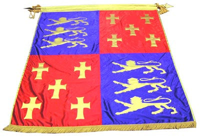 Banner Royal Large Red/Blue ( 2metre  x 2.3metre drop) (x1)