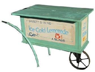 Cart Lemonade Stand (1.0m x 1.65m x 0.73m)