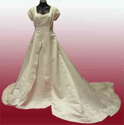 Cream Satin  # 45320091 size 14 - 16
