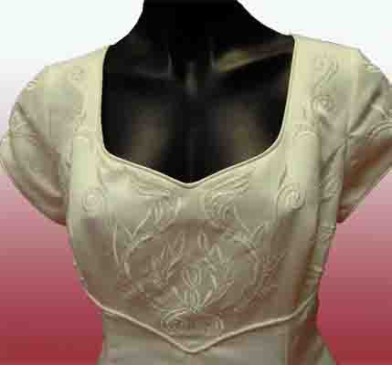 Cream Satin Detail #45320091 size 14
