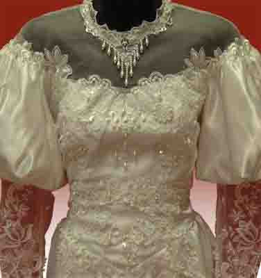 Edwardian Style with train. #45320140 size10