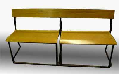 Bench School 006 Assembly (H78cm  W168cm  D54cm) [x= 6]