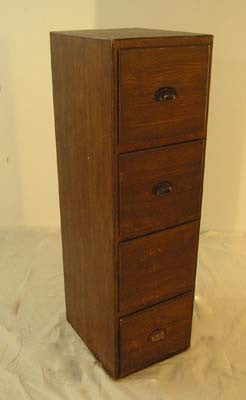Drawers 008 filing cabinet fake (H135cm W41cm D52cm)