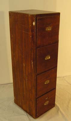 Drawers 009 filing cabinet fake (H136cm W41cm D52cm)