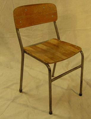 Chair School 002 (H74cm  W43cm  D44cm) [x 21]