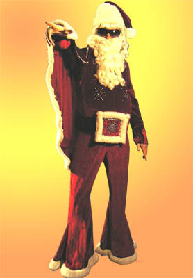 55010245 ELVIS SANTA WITH  BEARD