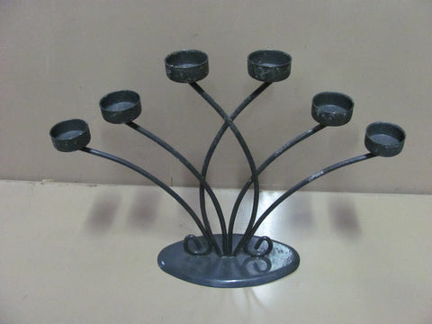 Table candelabra tea candle 6 pt candelabras (0.3 m x 0.4 m wide)