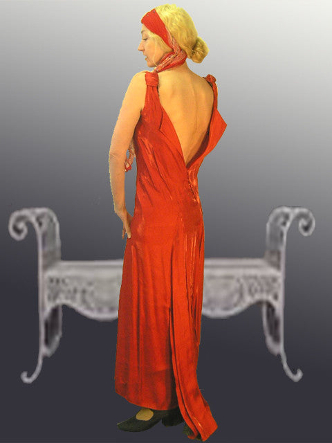 30s Woman in  Red