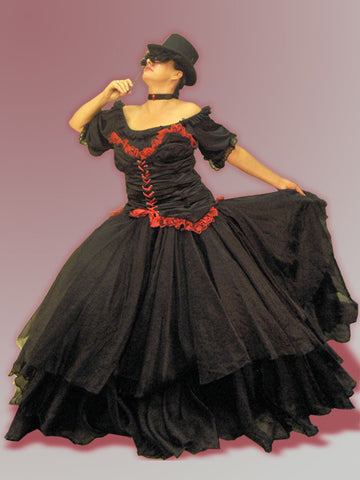 Black/Red Masquerade