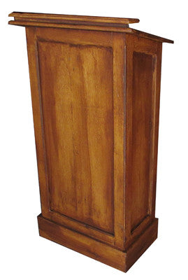 (j) Lectern School Wooden (H125cm x L65cm x W45cm)