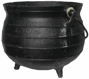 Cauldron Medium Fibreglass (0.5m x 0.7m dia)