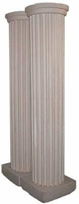 Column (d) Doric White Polystyrene (2.2m) [x=8]
