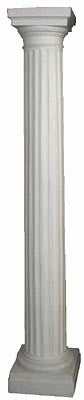 Column (g) Doric Plastic White (2.2m) [x=8]