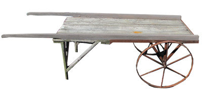 Cart#1 Large Flat with Metal Wheels (L2.5 x H0.6 x W0.9)