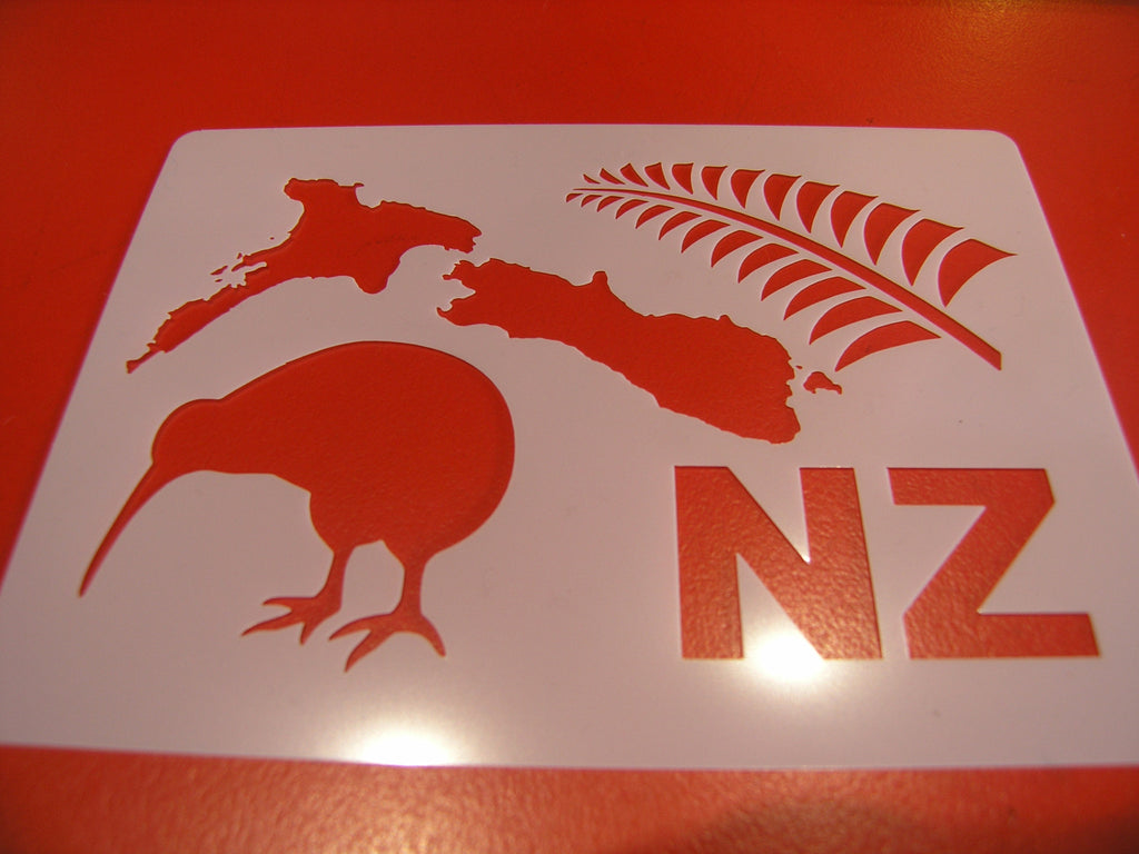 NEW ZEALAND FACE PAINTING STENCILS
