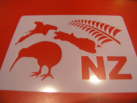 NEW ZEALAND FACE PAINTING STENCILS