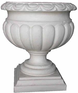 (n) Urn Plastic White Small (H55cm) [x=2]