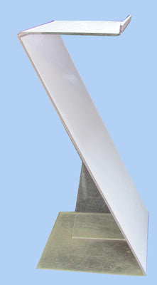 (i) White Lectern (H120cm x L50cm x W55cm)