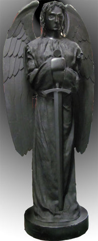 Dark Angel with sword (H 2.5 m x 1m)