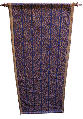 Banner medieval blue and gold 270 cm x 110 cm (x =6)