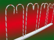 Short Candy Cane Fence Base  L 1.4 H 0.85 (2 available)