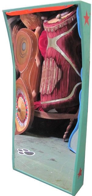 Circus Mirror #4 Large Wave  H 1.8 m  x W 1 m