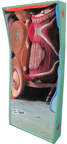 Circus Mirror #4 Large Wave  H 1.8 m  x W 1 m