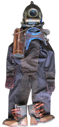 Deep Sea Divers Suit (helmet tank overalls gloves boots)
